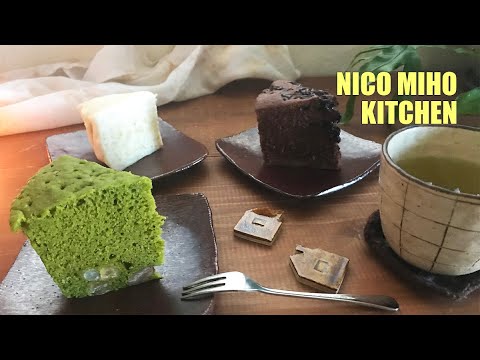 電子レンジで米粉蒸しパン3種類