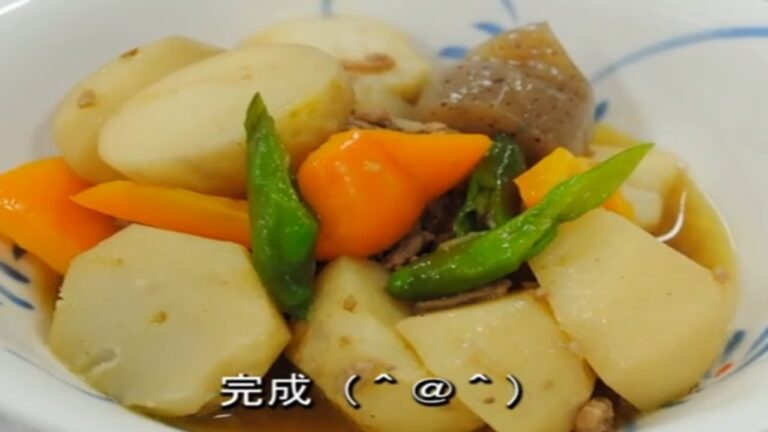 【簡単レシピ】日本料理 さつまいものカレーそぼろ煮の簡単料理・作り方
