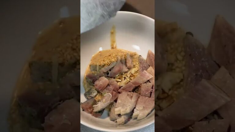 忙しい人のための！焼酎泥棒な即席ごま鯖🐟