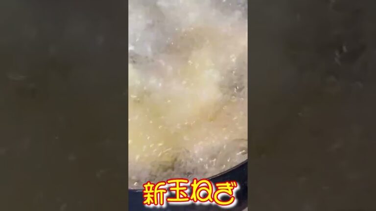 ASMR《新玉ねぎの天麩羅》