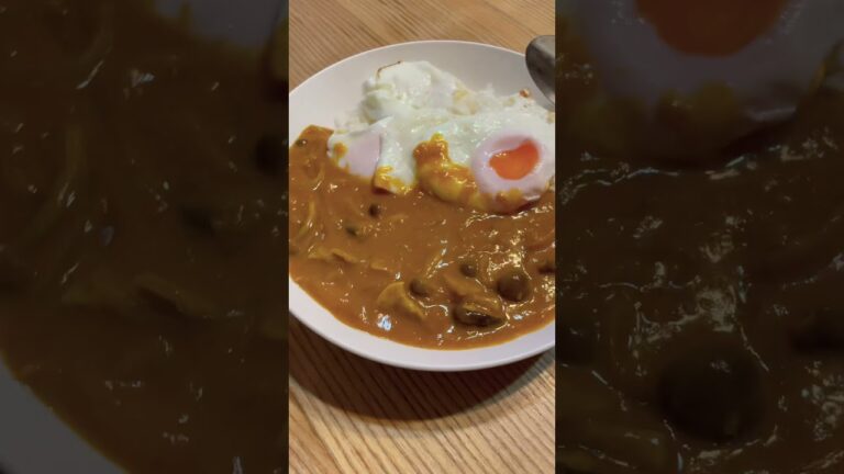 奥さんがいない時の夕飯　バターチキンカレー(ポーク🐷)#料理男子 #夜ご飯 #バターチキンカレー