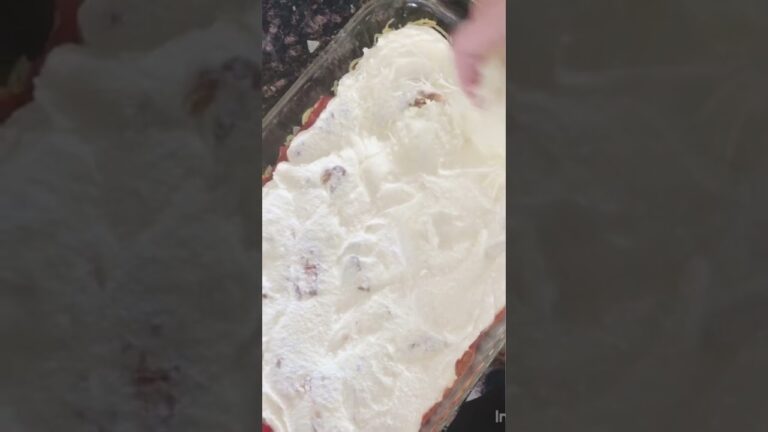 Spaghetti squash lasagna
