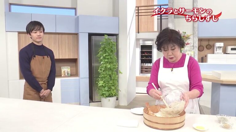 【3分クッキング逆再生】イクラとサーモンのちらしずし