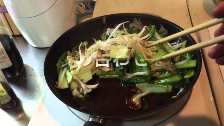 余り野菜の中華風甘味噌炒め