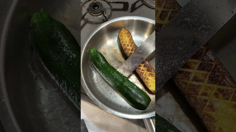 ズッキーニのステーキ, Fried Zucchini