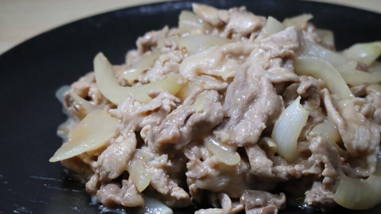 【節約料理】豚の小間切れで生姜焼きを作る