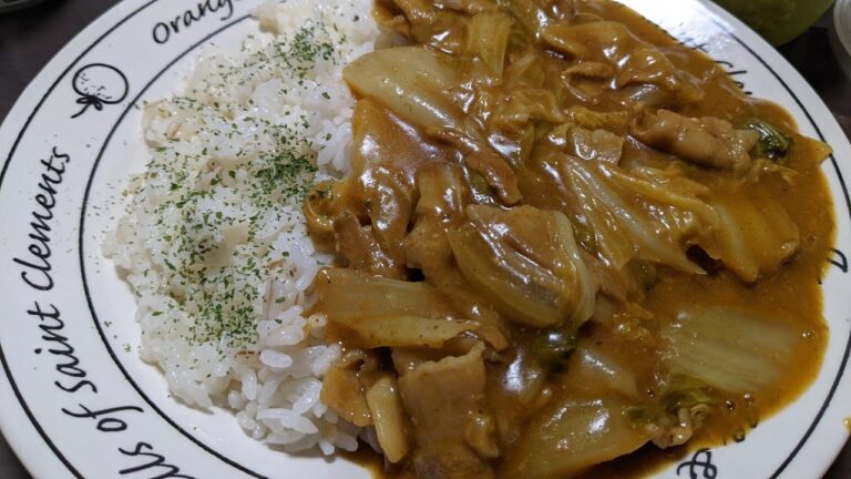 1205. 白菜と豚バラの無水カレー｜リュウジさんのバズレシピ