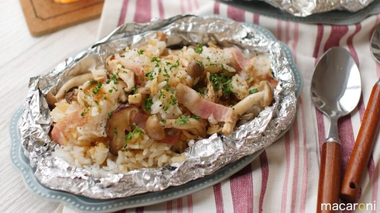 作り方も片付けも楽チンすぎ！ ガーリック ホイル ライス のレシピ 作り方