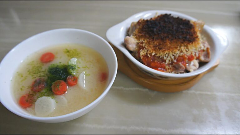 32歳男が作る 鶏の香草パン粉焼きとあん餅雑煮