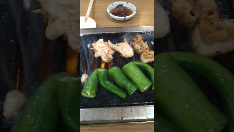 焼き肉女子会でピーマンかししとうか分からない野菜担当になった👍笑#地元飲食店応援#美味しい# 人気#ストレス解消#珠洲市fighting