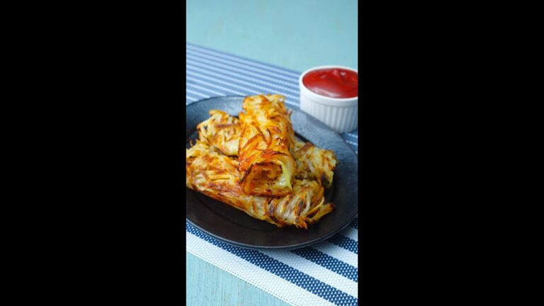 【揚げずにザクとろ！？】フライドポテトより旨すぎた...！ザクザクチーズポテト / Potato Cheese Rolls