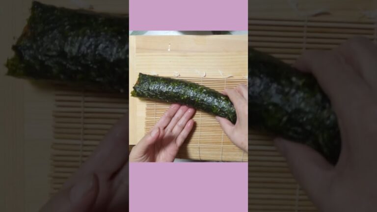 【韓国のり】で【キンパ】娘と合作です🎵美味しい～😀#shortrs