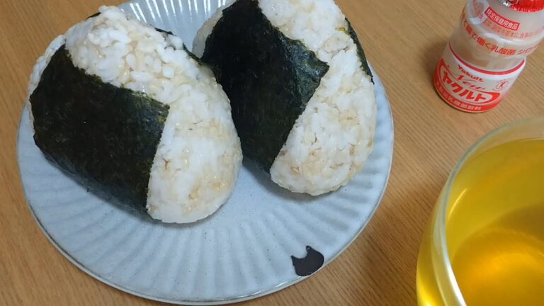 クリームチーズおにぎりにハマる。