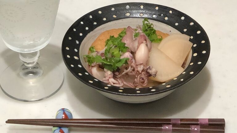 つれづれキッチンvol.200  #ヒイカとがんもどきと大根の煮物　#銀杏をがんもに　お料理しながらゆる〜くおしゃべり