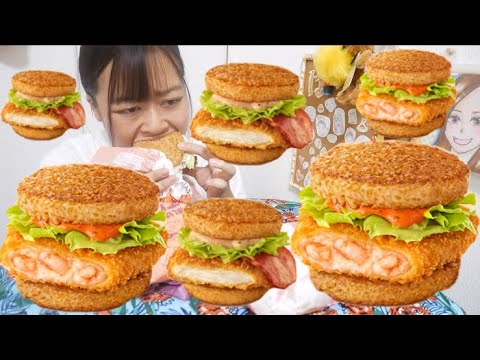 【マクドナルド】ごはんマック、ごはん海老旨辛仕立て、ごはんチキンガーリックベーコンが美味しすぎでガッツきまく！！【貪るよ】