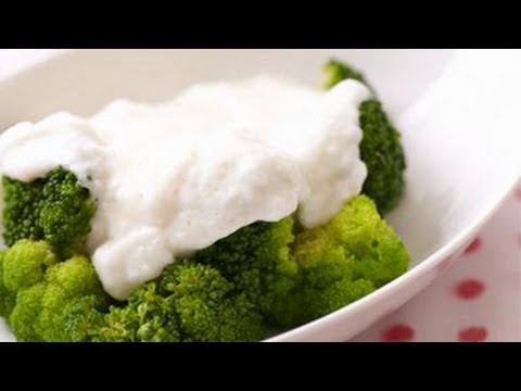 ブロッコリーかにあんかけ