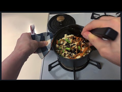 ストウブでひじきを作る【14cmストウブ】