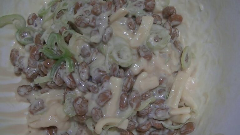 揚げ納豆焼き　Make  fried natto  grill