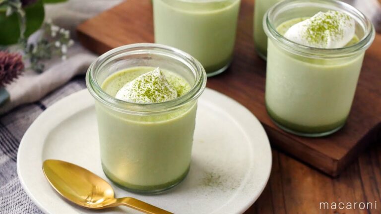 【濃厚抹茶プリン】本格的で濃厚な味わい！意外と簡単♪｜macaroni（マカロニ）