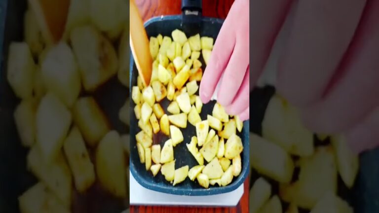 【簡単！やみつき！ノンフライポテト】 #shorts #料理 #簡単 #ポテト