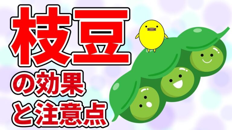 疲労の回復や脳の活性化にも！？枝豆の効果と注意点【国際中医専門員が解説】