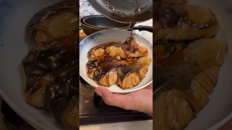 魚の照り焼きの作り方#イナダ #照り焼き #teriyaki #楽しいご飯作り #家族の幸せが僕の幸せ