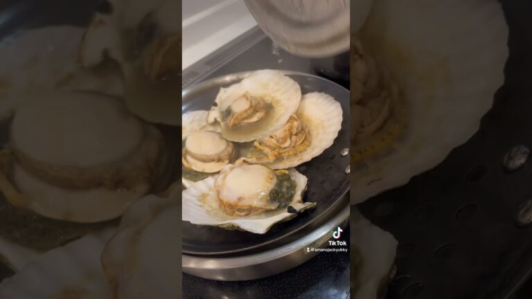 今日は、ホタテのバター酒蒸しだよー！！