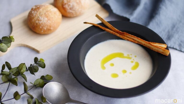 ごぼうの和風ポタージュ のレシピ 作り方【365日のパンとスープ】