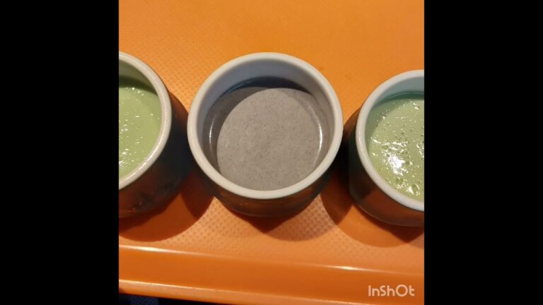 ゴマプリン抹茶プリン