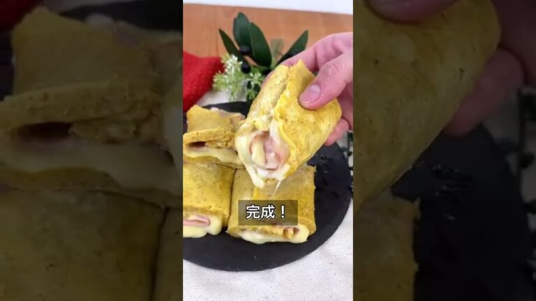 チーズとろける！オートミールブリトー