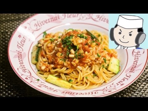 Simmered seafood spaghetti♪ 海の幸の煮込みのスパゲッティ♪
