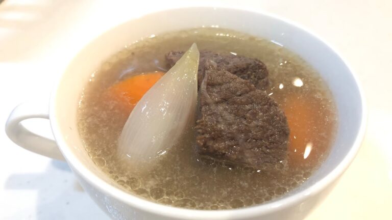 【料理】牛肉スープ/牛骨コムタン