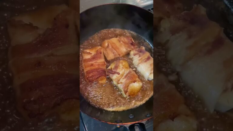 餅を豚バラで巻いてもいいじゃない‼︎