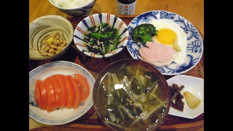 若布と大根の味噌汁で朝食 #Shorts