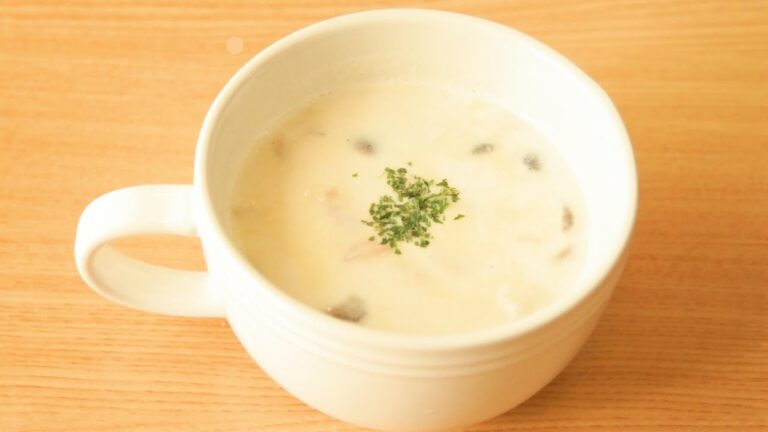 【ベーコンとしめじのスープ】今すぐ作りたくなるレシピ♪How to make bacon and shimeji soup:japanese food