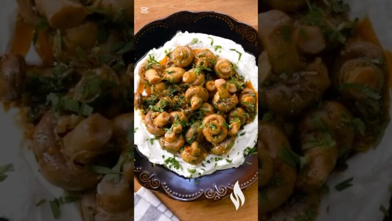 Mushroom Mezze 🌶️#shorts