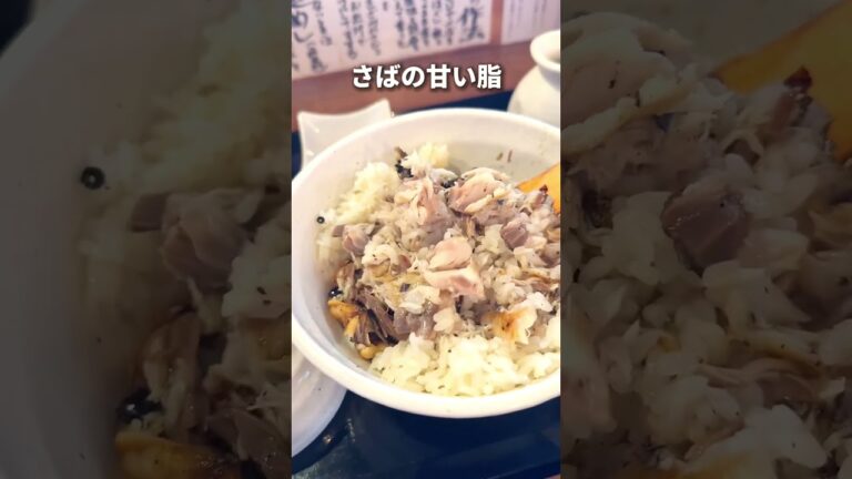 水道橋グルメ【鯖のひつまぶし？絶品さばめし】さばめし鯖匠