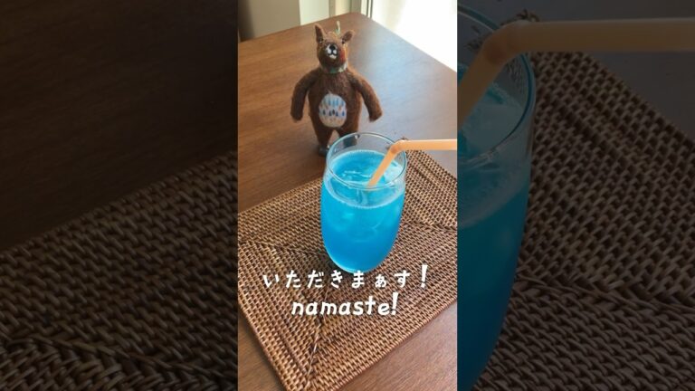 【夏休み】超お手軽に夏気分を味わいたい時のブルードリンク#shorts #夏