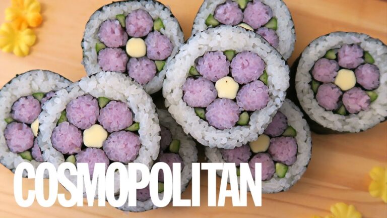 デコ寿司レシピ【お花】| Cosmopolitan JP