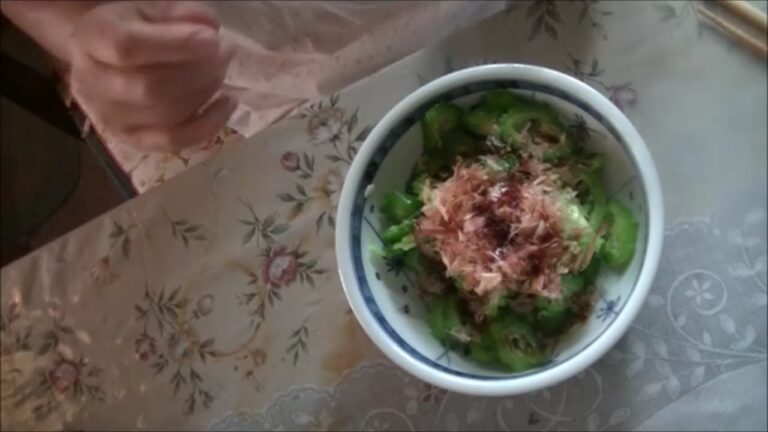 世界で一番、おいしいニガウリの食べ方。