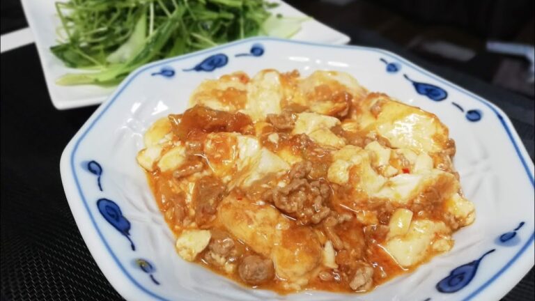 [おうちごはん]麻婆豆腐コチュジャンで作る。