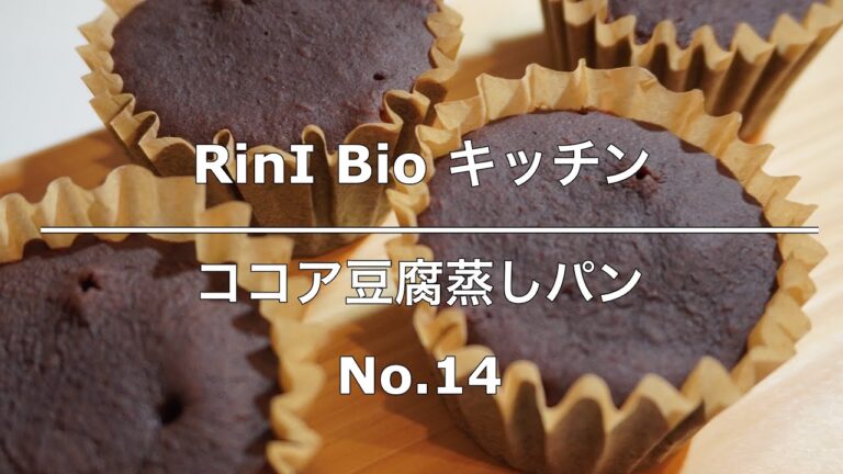 【1日経ってもふわもち！ 】No.14ココア豆腐蒸しパン  小麦粉・乳製品・卵不使用