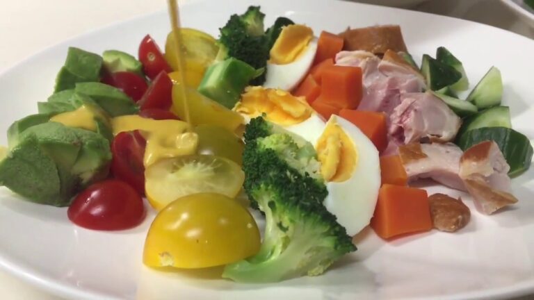 コブサラダ〜ハニーマスタードソース