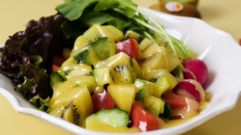 キウイ・トマト・きゅうりのアボカドサラダの作り方