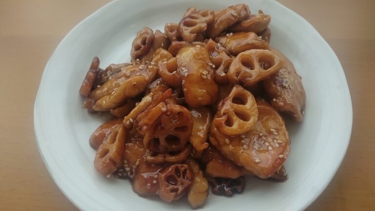 鶏むね肉と蓮根の甘酢炒めの作り方