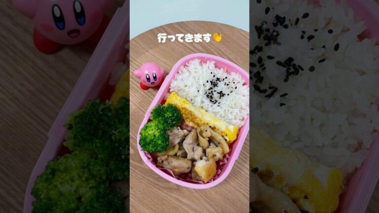 今日は時間なかった〜💦 #毎日弁当 #自炊 #お弁当 #ずぼら飯 #ずぼら弁当 #ひとりごはん #vlog #簡単レシピ #おかずレシピ #焼肉弁当