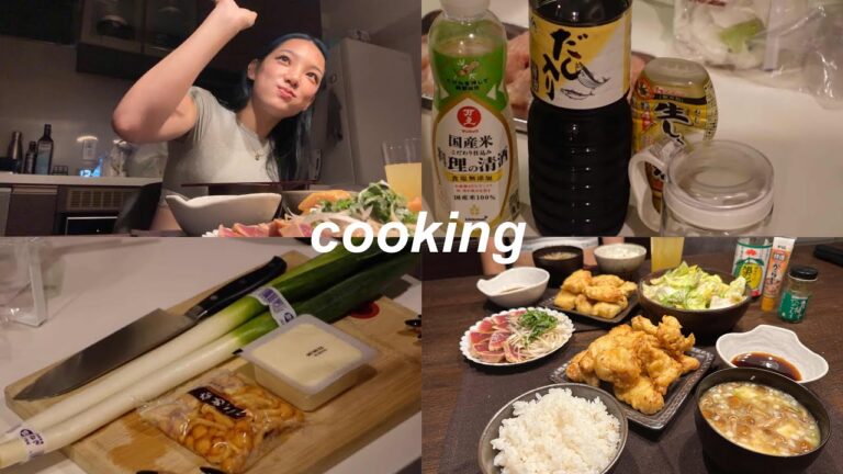 【料理】夫婦共同作業で作る"とり天定食"のレシピ❤️