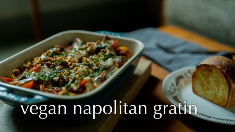 【ビーガン・無添加】Napolitan Gratin（ナポリタングラタン）