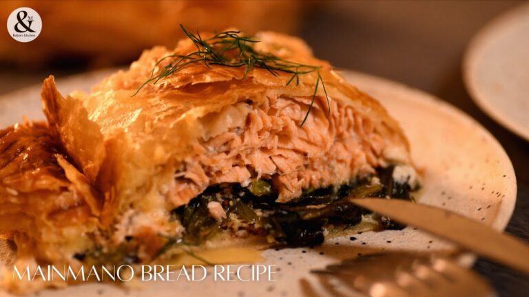 【マンマーノ】ジブリ風サーモンクリームパイ包み~Salmom pie