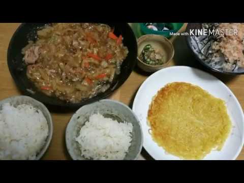 【料理動画】vlog/かた焼きそば/野菜あんかけ/大根サラダ